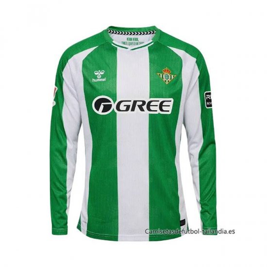 1ª Camiseta Real Betis Manga Larga 2025-2026 - Haga un click en la imagen para cerrar