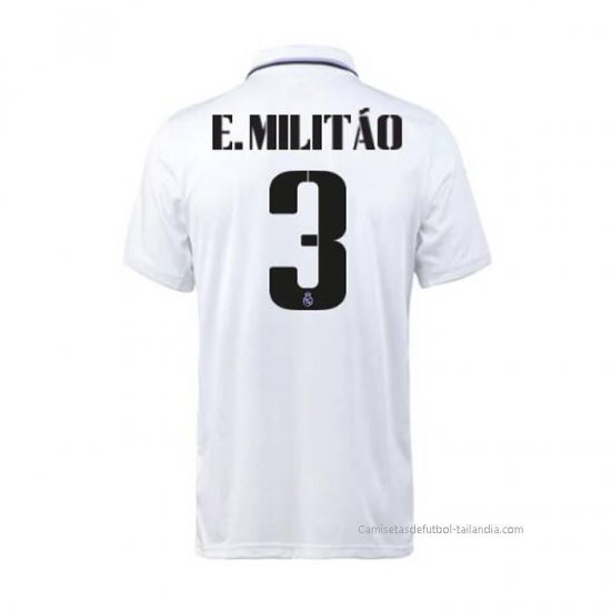 1ª Camiseta Real Madrid Jugador E.Militao 2022-2023 - Haga un click en la imagen para cerrar