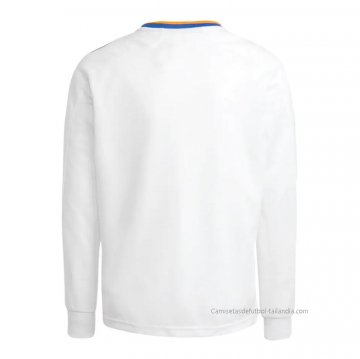 1ª Camiseta Real Madrid Manga Larga 2021-2022