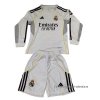1ª Camiseta Real Madrid Manga Larga Nino 2025-2026