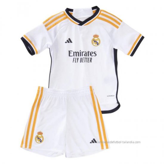 1ª Camiseta Real Madrid Nino 2023-2024 - Haga un click en la imagen para cerrar