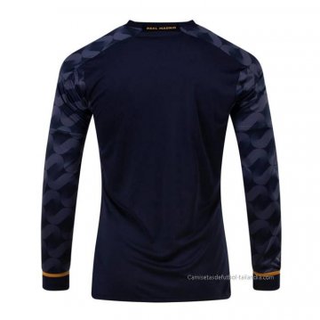 2ª Camiseta Real Madrid Manga Larga 2023-2024