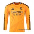 2ª Camiseta Real Madrid Manga Larga 2024-2025