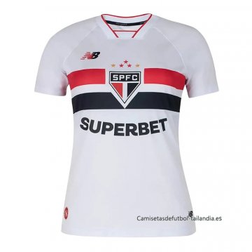 1ª Camiseta Sao Paulo Mujer 2026 1ª Camiseta Sao Paulo Mujer 2026