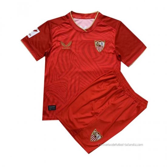 2ª Camiseta Sevilla Nino 2023-2024 - Haga un click en la imagen para cerrar