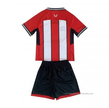Camiseta Sheffield United 1ª Nino 2023-2024