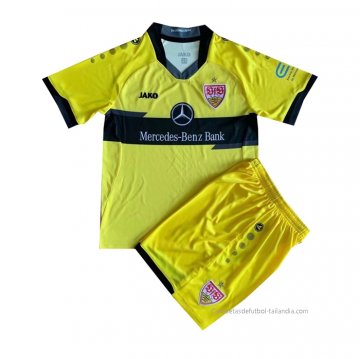 Camiseta Stuttgart Portero Nino 2021-2022 Amarillo