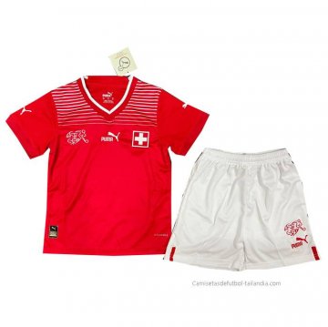 1ª Camiseta Suiza Nino 2022
