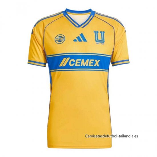 1ª Camiseta Tigres UANL Mujer 2025-2026 - Haga un click en la imagen para cerrar