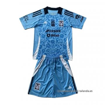 Camiseta Tigres UANL Special Nino 2024-2025 Azul