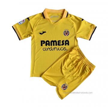 1ª Camiseta Villarreal Nino 2022-2023 1ª Camiseta Villarreal Nino 2022-2023