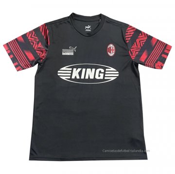 Camiseta de Entrenamiento AC Milan 2022 Negro Camiseta de Entrenamiento AC Milan 2022 Negro