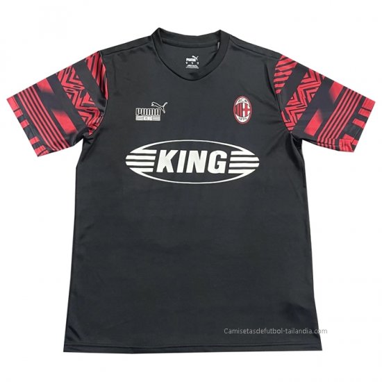 Camiseta de Entrenamiento AC Milan 2022 Negro - Haga un click en la imagen para cerrar