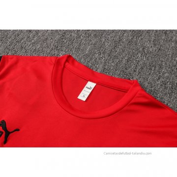 Camiseta de Entrenamiento AC Milan 2021-2022 Rojo