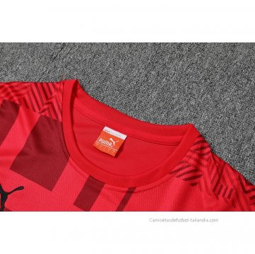 Camiseta de Entrenamiento AC Milan 2022-2023 Rojo