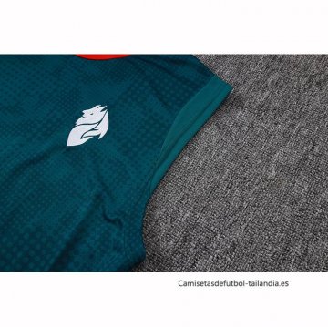 Camiseta de Entrenamiento AC Milan Sin Mangas 2025-2026 Verde