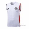 Camiseta de Entrenamiento Ajax Sin Mangas 2025-2026 Blanco Camiseta de Entrenamiento Ajax Sin Mangas 2025-2026 Blanco