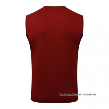 Camiseta de Entrenamiento Arsenal Sin Mangas 2025-2026 Rojo