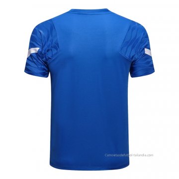 Camiseta de Entrenamiento Barcelona 2021-2022 Azul