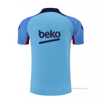 Camiseta de Entrenamiento Barcelona 2022-2023 Azul
