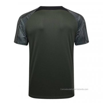 Camiseta de Entrenamiento Barcelona 2023-2024 Verde Oscuro
