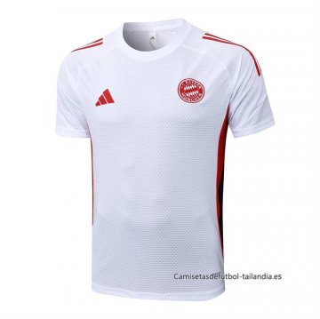 Camiseta de Entrenamiento Bayern Munich 2025-2026 Blanco Camiseta de Entrenamiento Bayern Munich 2025-2026 Blanco