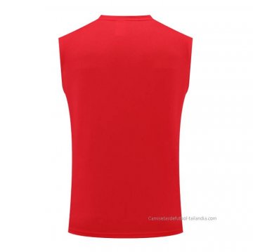 Camiseta de Entrenamiento Bayern Munich Sin Mangas 2022-2023 Rojo