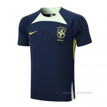 Camiseta de Entrenamiento Brasil 2022-2023 Azul Camiseta de Entrenamiento Brasil 2022-2023 Azul