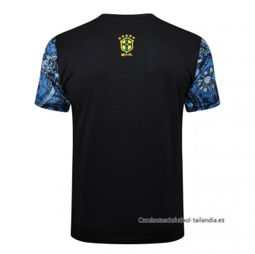 Camiseta de Entrenamiento Brasil Jesus 2024-2025 Azul
