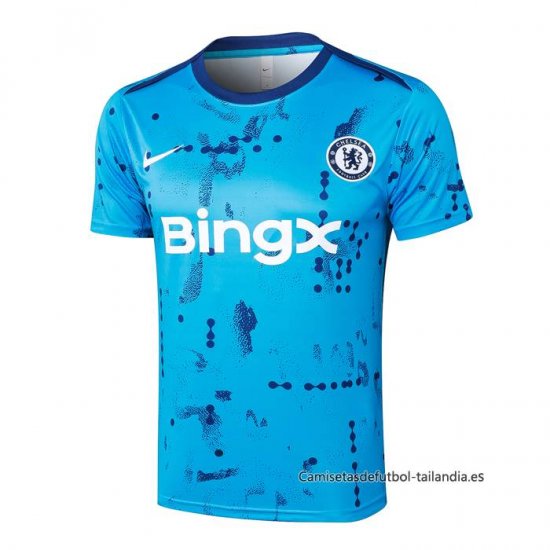 Camiseta de Entrenamiento Chelsea 2024-2025 Azul - Haga un click en la imagen para cerrar