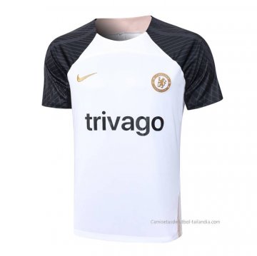 Camiseta de Entrenamiento Chelsea 2023-2024 Blanco Camiseta de Entrenamiento Chelsea 2023-2024 Blanco