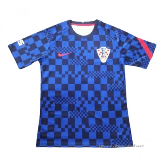Camiseta de Entrenamiento Croacia 2021 Azul - Haga un click en la imagen para cerrar