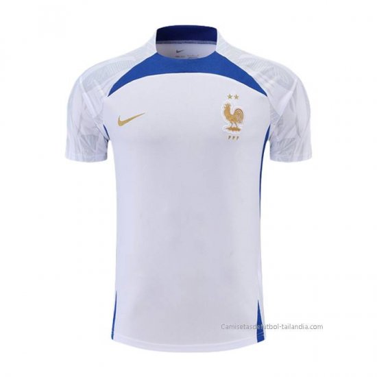 Camiseta de Entrenamiento Francia 2022-2023 Blanco - Haga un click en la imagen para cerrar