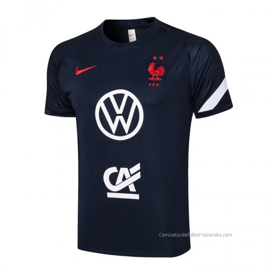 Camiseta de Entrenamiento Francia 2021-2022 Azul - Haga un click en la imagen para cerrar