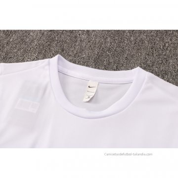 Camiseta de Entrenamiento Francia Sin Mangas 2021-2022 Blanco