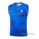 Camiseta de Entrenamiento Francia Sin Mangas 2025-2026 Azul