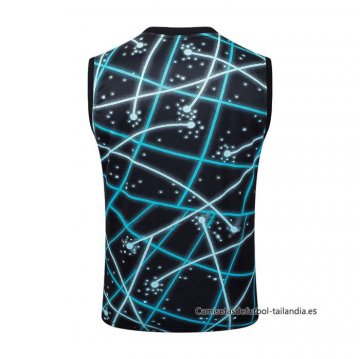Camiseta de Entrenamiento Inter Milan Sin Mangas 2025-2026 Negro Azul