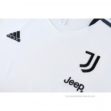 Camiseta de Entrenamiento Juventus 2021-2022 Blanco