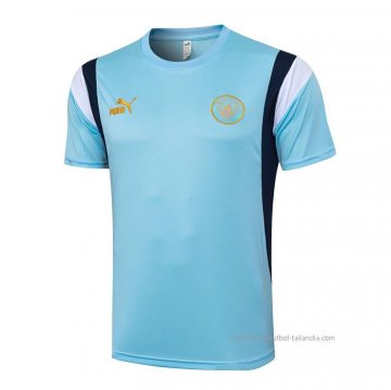 Camiseta de Entrenamiento Manchester City 2023-2024 Azul Camiseta de Entrenamiento Manchester City 2023-2024 Azul