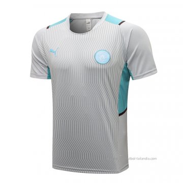 Camiseta de Entrenamiento Manchester City 2021-2022 Gris Camiseta de Entrenamiento Manchester City 2021-2022 Gris