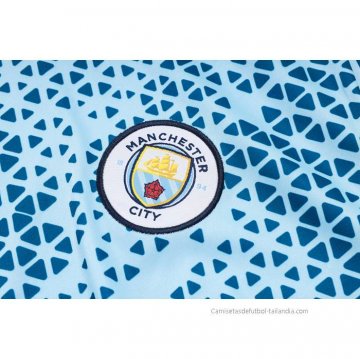 Camiseta de Entrenamiento Manchester City 2023-2024 Azul
