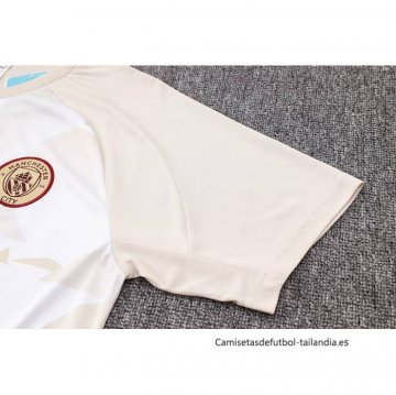 Camiseta de Entrenamiento Manchester City 2024-2025 Amarillo