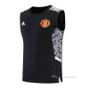 Camiseta de Entrenamiento Manchester United Sin Mangas 2022-2023 Negro Camiseta de Entrenamiento Manchester United Sin Mangas 2022-2023 Negro