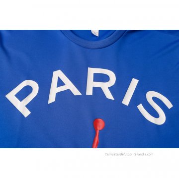 Camiseta de Entrenamiento Paris Saint-Germain 2021-2022 Azul