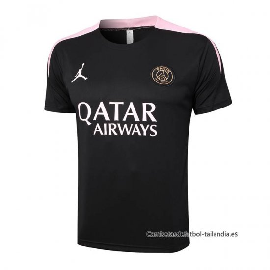 Camiseta de Entrenamiento Paris Saint-Germain Jordan 2024-2025 Negro - Haga un click en la imagen para cerrar