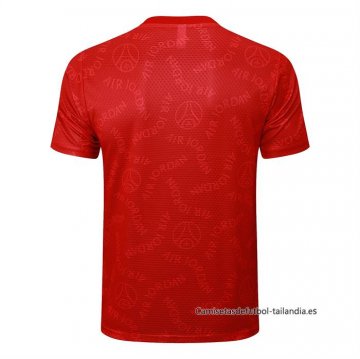 Camiseta de Entrenamiento Paris Saint-Germain Jordan 2024-2025 Rojo