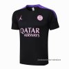 Camiseta de Entrenamiento Paris Saint-Germain Jordan 2024-2025 Negro Camiseta de Entrenamiento Paris Saint-Germain Jordan 2024-2025 Negro