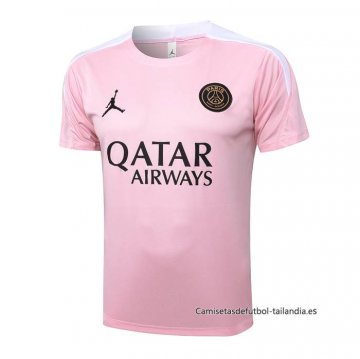 Camiseta de Entrenamiento Paris Saint-Germain Jordan 2024-2025 Rosa Camiseta de Entrenamiento Paris Saint-Germain Jordan 2024-2025 Rosa