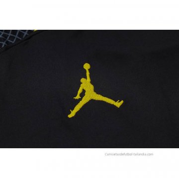 Camiseta de Entrenamiento Paris Saint-Germain Jordan Sin Mangas 2023-2024 Negro