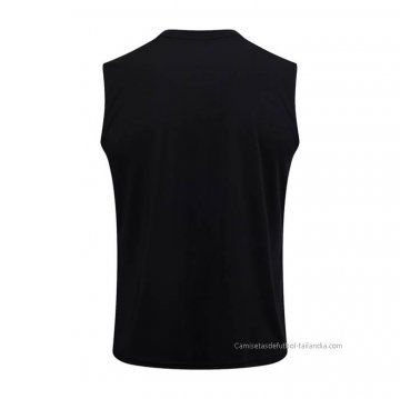 Camiseta de Entrenamiento Paris Saint-Germain Jordan Sin Mangas 2023-2024 Negro